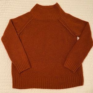 Rust Red- Jones New York Turtleneck Sweater